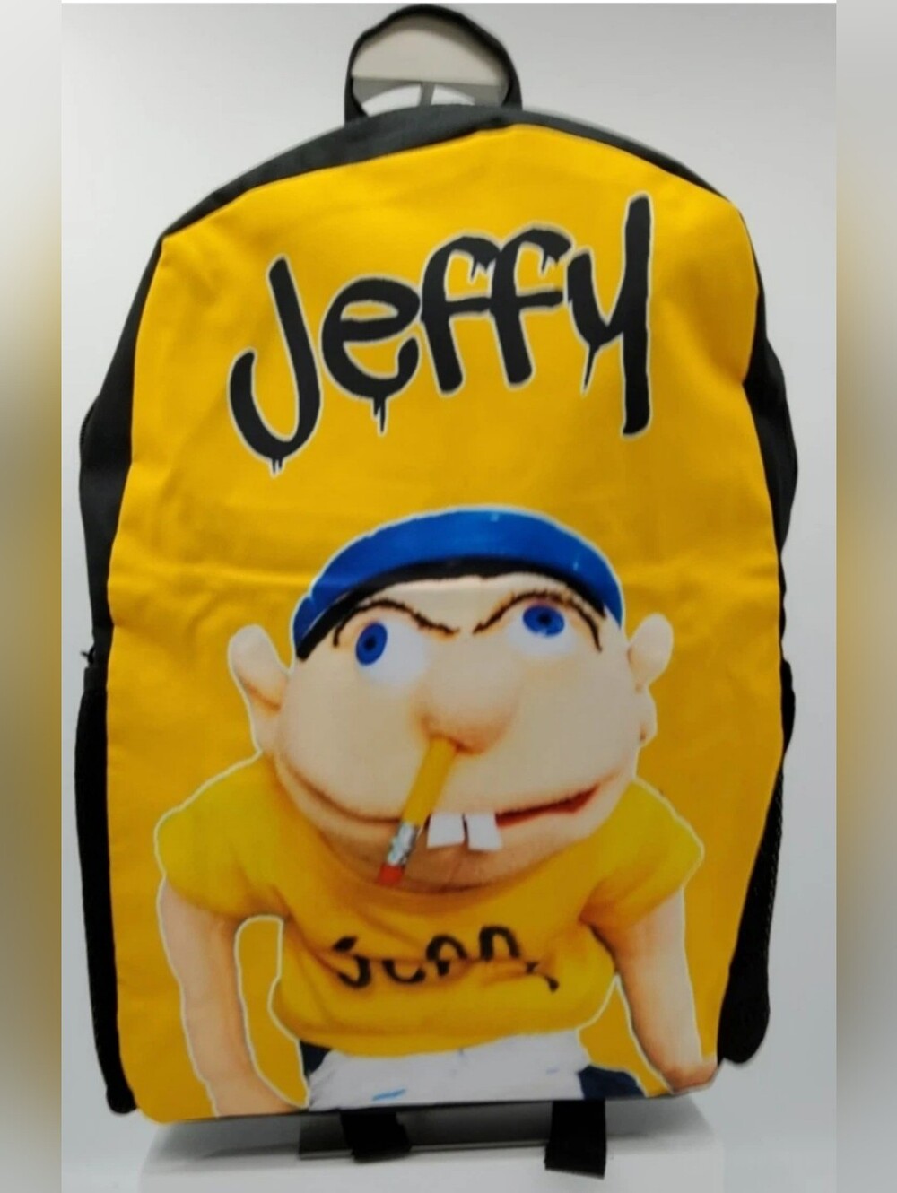 Jeffy Bookbag, Double Adjustable Shoulder Straps Full Size NWT
